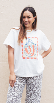 Chilli Graphic Tee - White