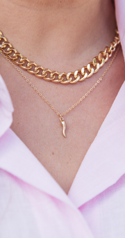 Chilli Necklace - Gold