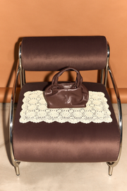 Gloria Handle Bag - Chocolate