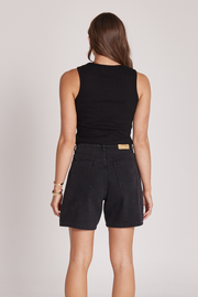 Grace Denim Short - Black