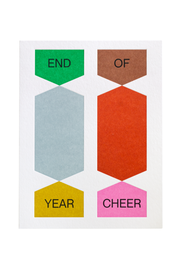 End Of Year Cheer - Greeting Card