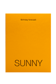 Birthday Forecast: Sunny - Greeting Card