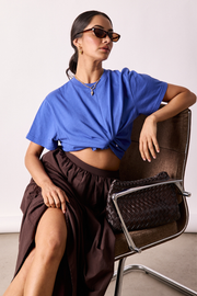 Carter Tee - Cobalt