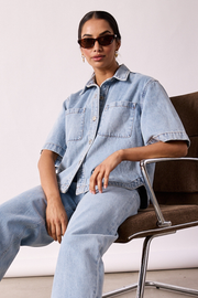 Hazel Shirt - Summer Blue