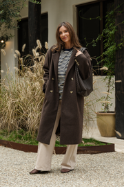 Marlow Coat - Chocolate