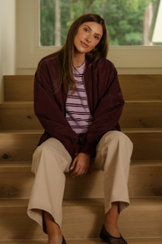 Devon Bomber - Maroon