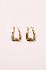 Violet Large Hoop Earrings - Gold