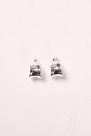 Bella Hoop Earrings - Silver