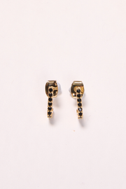 Jolie Earrings - Gold & Black