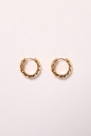 Evie Hoop Earrings - Gold