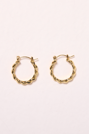 Esther Hoop Earrings 2 Pack - Gold