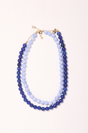 Wren Beaded Necklace - Celestial Blue