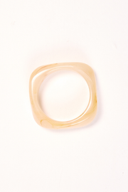 Jasmine Bangle - Cream