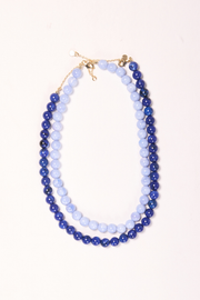 Wren Beaded Necklace - Arctic Sky