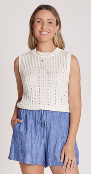 Layla Tank - Ivory