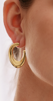 Matilda Hoop Earrings - Gold