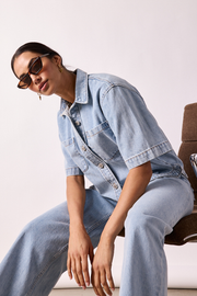 Hazel Shirt - Summer Blue