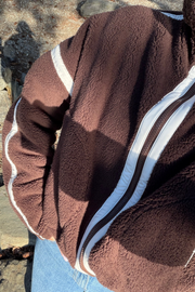 Auckland Sherpa Jacket - Chocolate