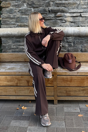 PRE-ORDER Noah Wide Pant - Luxe Dark Chocolate
