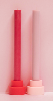 Silicone Candle Holders Small - Cherry Blush