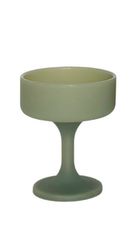 Silicone Cocktail Glasses - Sage Olive