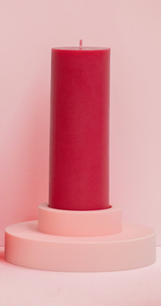Silicone Candle Holders - Cherry Blush
