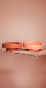 Silicone Candle Holders - Terra Peach