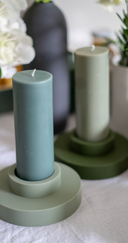 Soy Blend Unscented Candles - Sage Olive