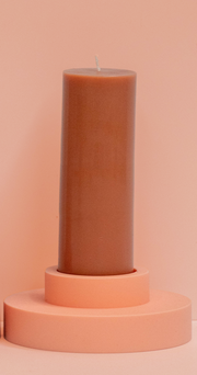 Silicone Candle Holders - Terra Peach