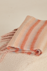 Myles Scarf - Blush Stripe