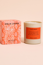 Celia Loves Candle - Peach Breeze