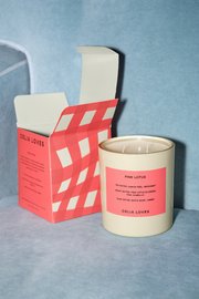 Celia Loves Candle - Pink Lotus