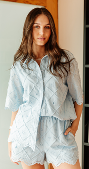 Sienna Short - Powder Blue