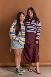Lennon Skirt - Merlot