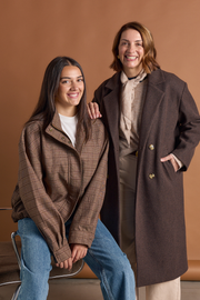 Marlow Coat - Chocolate