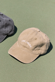 Gigi Washed Denim Cap - Holiday Khaki