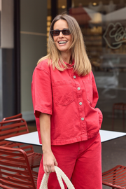 Cassie Shirt - Poppy