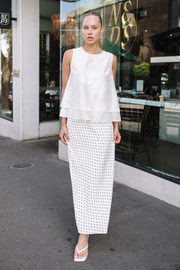 Harper Skirt - Black Spot