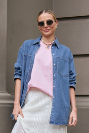 Violet Shirt - Amalfi Blue