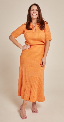 Georgina Skirt - Orange