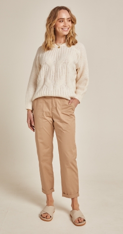 Cassidy Knit - White