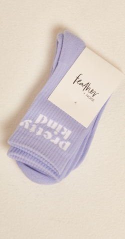 Kindness Socks - Periwinkle Blue