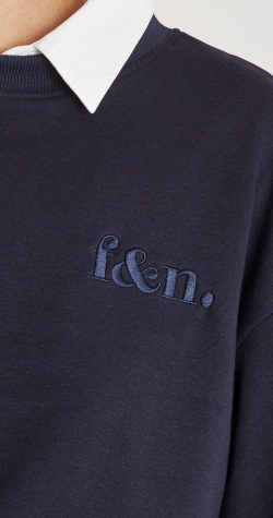 Noise Logo Sweater - Navy