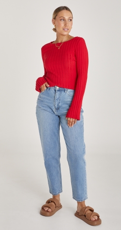 Gracie Top - Red