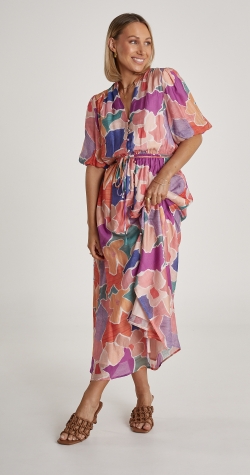 Eliana Dress - Multi Print