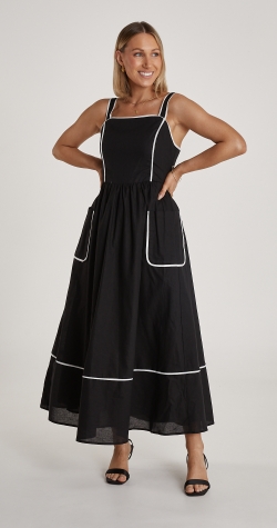 Poppy Dress - Black