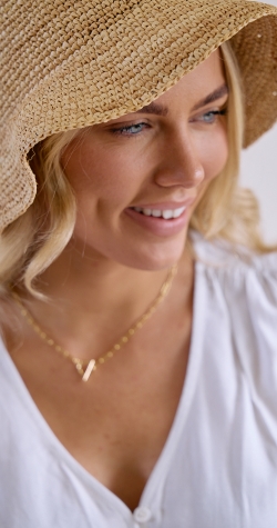 Kai Bucket Hat - Natural Raffia 
