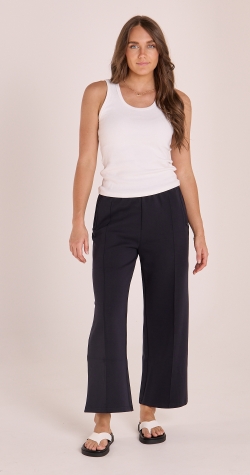 Noah Cropped Pant - Navy