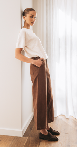 Darcy Pant - Chocolate 