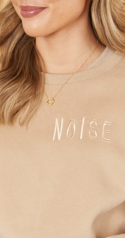 Noise Sweater - Beige